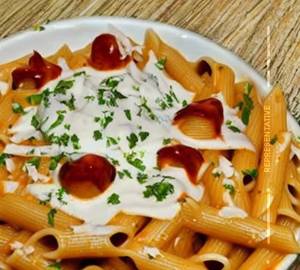 Red sauce pasta
