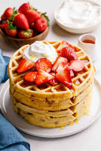 Strawberry Waffles 4 Slice