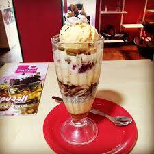 Fig and honey falooda