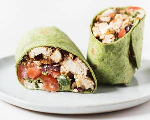 Non Veg Spinach Wrap