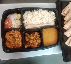 Punjabi thali