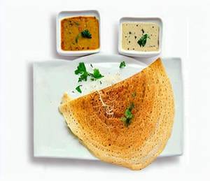 Onion rava masala dosa