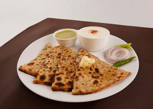 Aloo Pyaz Parantha