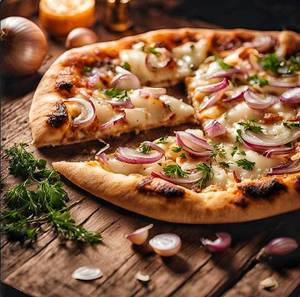 Onion Pizza (7 Inch)