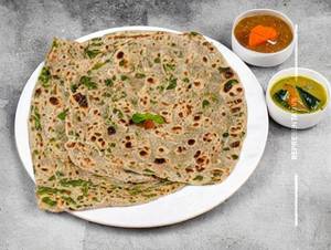 Methi Pyaz Paratha