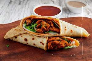Single Egg Double Chicken Roll