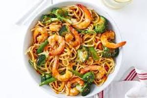 Prawns noodles