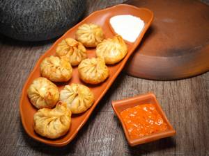 Chicken Momos Fried - 5 Pcs