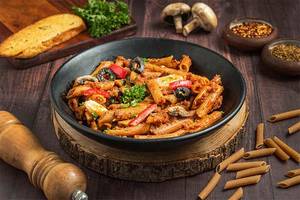 Whole Wheat Red Sauce Pasta