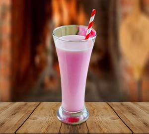 Rose milkshake