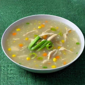 Sweet corn Chicken Soup
