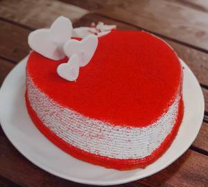 Best Heart Shape Red Velvet Cake
