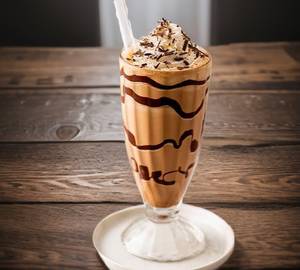 Cold coffe with ice cream