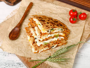 Cheese Bust Delight (most Wanted Pizza Paratha)