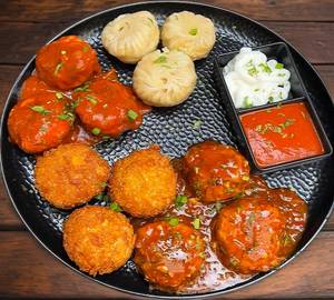 Pizza Platter momos(16 pieces)