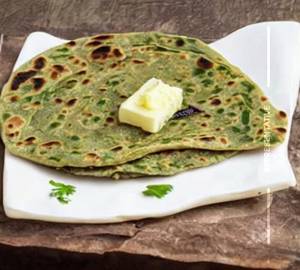 Aloo Palak Paratha