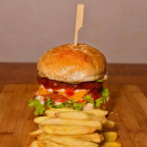 Signature Piri Piri Chicken Burger