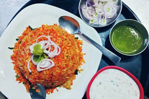 Dum veg biryani