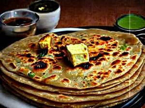 Gobi Paneer Paratha