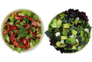 Garden green salad