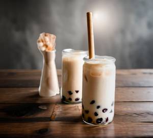 Boba milk coffee
