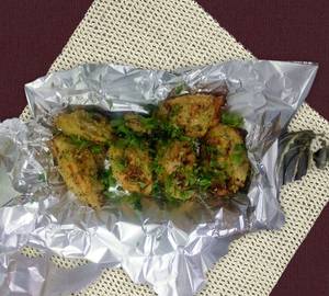 Grilled Reshmi malai soya chap