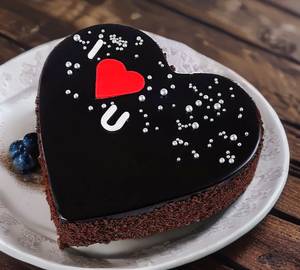 Love Truffle Heart Shape Cake