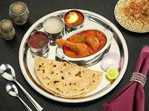 Non Veg Naan Thali