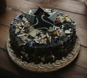Premium Nutty Chocolate Cake