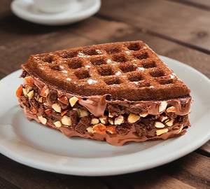 Choco Almond Waffle