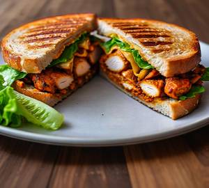 Exotic Chicken Tikka Grilled  Sandwich [2Pcs]