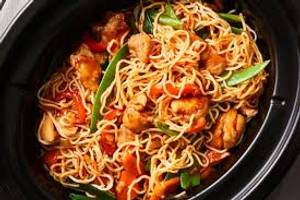 Chicken noodles
