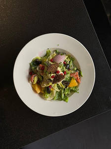 Falafel Hummus Salad