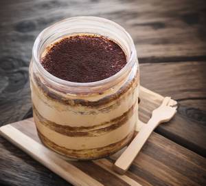 Tiramisu Jar Cake [1 Jar, 1 Piece]