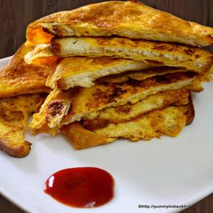 Bread omlet