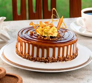 Butter Scotch Choco Cream Cake 450 Gm