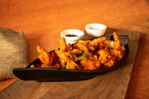 Schezwan Prawn(4 Pcs)
