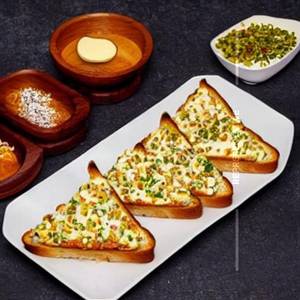 Open cheese toast