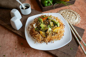 Veg Pan Fried Noodles
