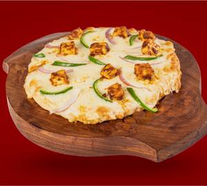 Tandoori paneer pizza