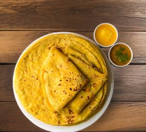 Puran Puri with Sabji combo (3pcs)