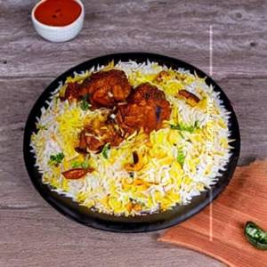 Hyderabadi Boneless Chicken Biryani