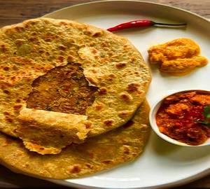 Sattu Paratha 2 pcs [No Onion Garlic]