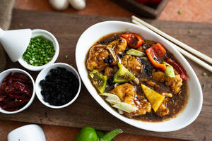Black Bean Fish (8 Pcs)