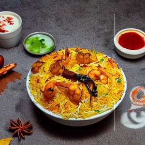 Prawns Biryani