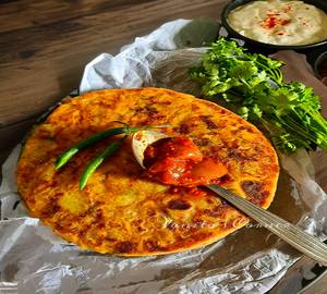2 Aloo Achari Paratha