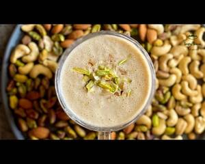Dry Fruit Smoothie (E:313.5 Kcal  21.6 G P)