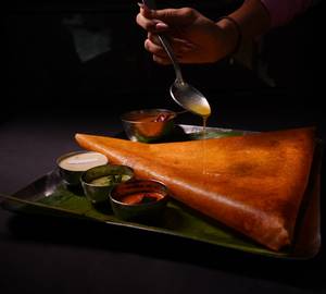 Ghee Roast Masala Dosa
