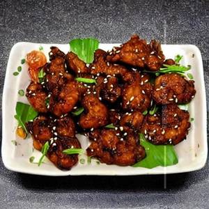 Korean Black Pepper Chicken Dry