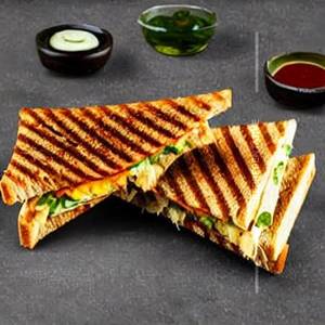 Cheese bhujiya sandwich